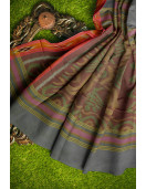 PONNAI TIE DYE SAREE WITH BLOUSE