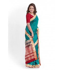 PMK BUMBERG COT SAREES WITH BLOUSE