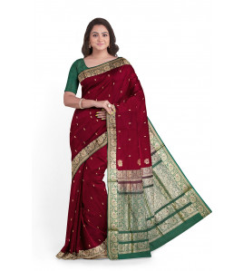 PMK BUMBERG COT SAREES WITH BLOUSE