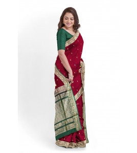 PMK BUMBERG COT SAREES WITH BLOUSE