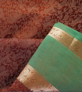 PMK 1000 BUTTA SILK COT SAREES