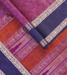 PMK 1000 BUTTA SILK COT SAREES