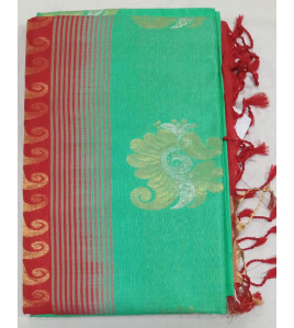 SOFT SILK SAREE WITH BLOUSE