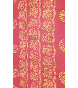 PL COTTON SAREES WITH SOLID WAX CRACK DESIGNS