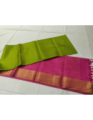 SOFT SILK SAREE WITH BLOUSE