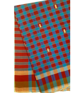 ARUPPUKOTTAI 60S COTTON SAREES WITH BLOUSE