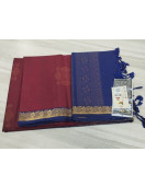SOFT SILK SAREE WITH BLOUSE