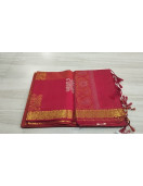 SOFT SILK SAREE WITH BLOUSE