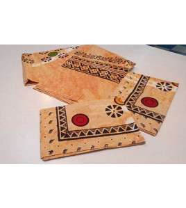 BEDSHEET MEERUT PRINTED 90X108 2 PILLOW COVER