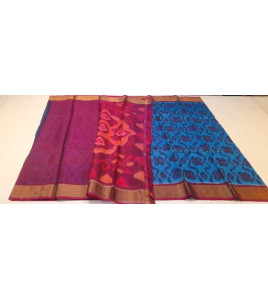COTTON X KORA SILK TIE DYE SAREES CHINNLAPATTI