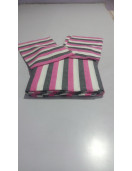 BEDSHEET STRIPE 90X108 2 PILLOW COVER