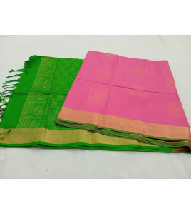 SOFT SILK SAREE WITH BLOUSE