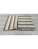 BEDSHEET STRIPE 90X108 2 PILLOW COVER