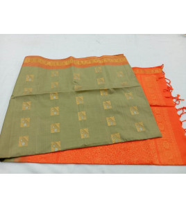 SOFT SILK SAREE WITH BLOUSE