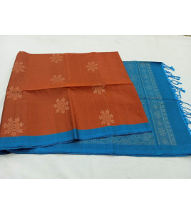 SOFT SILK SAREE WITH BLOUSE