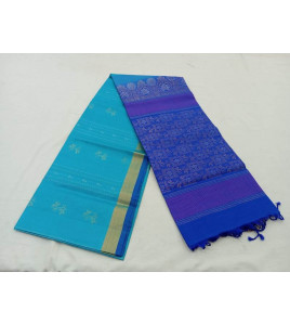 SOFT SILK SAREE WITH BLOUSE