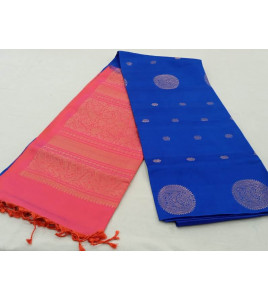 SOFT SILK SAREE WITH BLOUSE