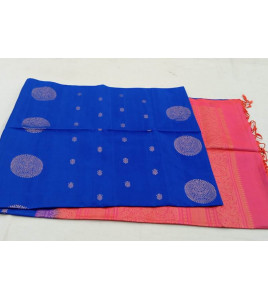 SOFT SILK SAREE WITH BLOUSE