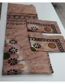 BEDSHEET MEERUT PRINTED 90X108 2 PILLOW COVER