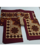 BEDSHEET JAIPUR PRINTED 90X108 2 PILLOW COVER