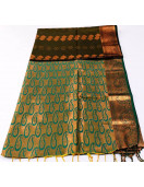PL Polyester Big Butta Softee saree Jacquard