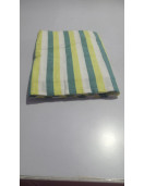 BEDSHEET STRIPE 90X108 2 PILLOW COVER