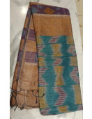 PL LINEN SALEM SAREE WITH BLOUSE