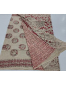 KALAMKARI PRINTED COTTON SAREE