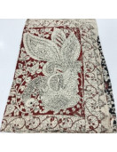 KALAMKARI PRINTED COTTON SAREE