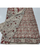 KALAMKARI PRINTED COTTON SAREE