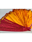 THIRUBHUVANAM HF ZARI SILK SAREE 550 MTS
