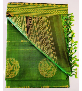 SOFT SILK SAREE WITH BLOUSE