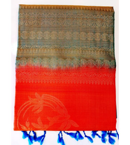 SOFT SILK SAREE WITH BLOUSE