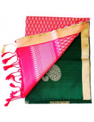 SOFT SILK SAREE WITH BLOUSE