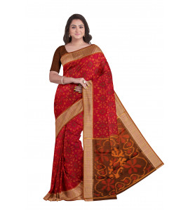 COTTON X KORA SILK TIE & DYE SAREES CHINNLAPATTI