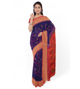 Chinnalapatti Tie&Dye Silk Cotton Saree