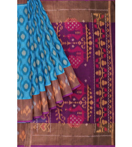 Chinnalapatti Tie&Dye Silk Cotton Saree