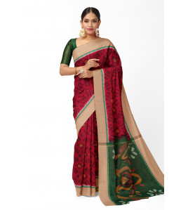 COTTON X KORA SILK TIE & DYE SAREES CHINNLAPATTI