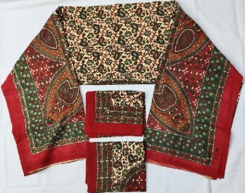 BEDSHEET JAIPUR PRINTED 72X100 2 PILLOW COVER