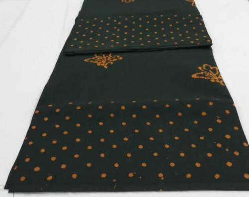 PL COTTON SAREES WITH WAX DOT PRINT DESIGNS
