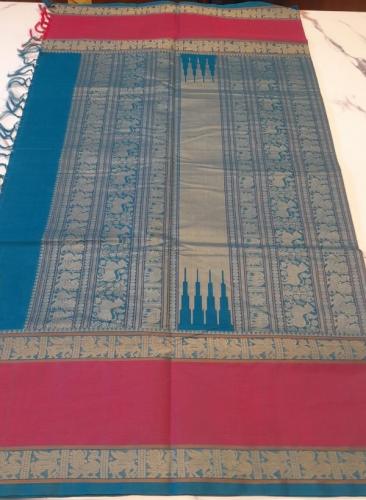 80S X 80S PMK COTSAREES WITH BLOUSE