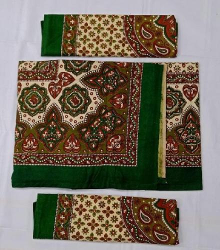BEDSHEET JAIPUR PRINTED 72X100 2 PILLOW COVER