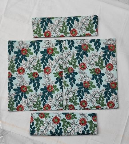 BEDSHEET ERODE AHEMADHABAD PRINT 60X90 2 PILLOW COVER