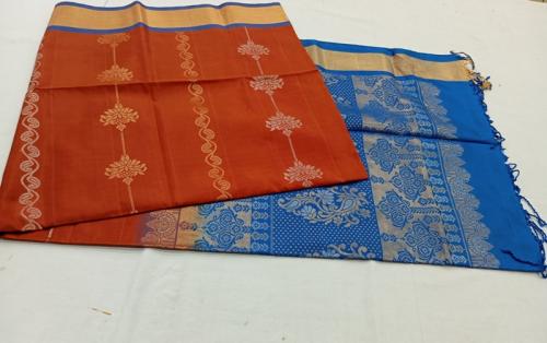 SOFT SILK SAREE WITH BLOUSE