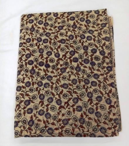 KALAMKARI PRINTED COTTON SAREE