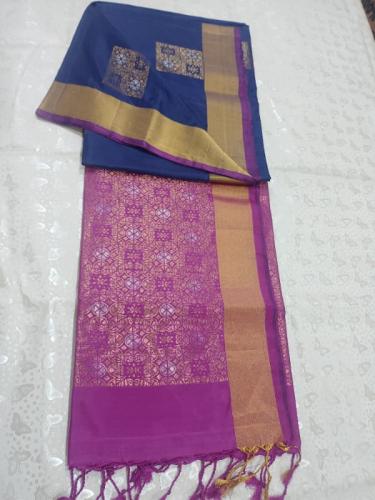 SOFT SILK SAREE WITH BLOUSE