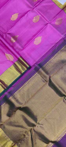ARNI SILK HALF FINE ZARI SAREE WITH BLOUSE