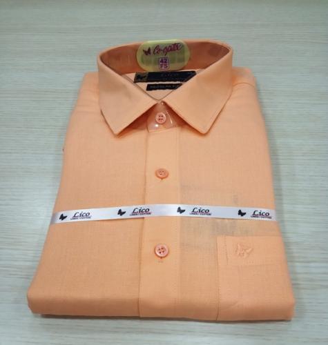 PL COTTONX LINEN DYED READYMADE SHIRT 42 FS