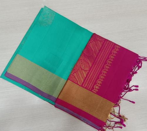 SOFT SILK SAREE WITH BLOUSE