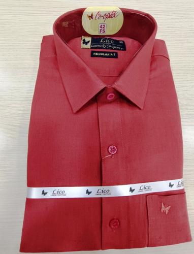 PL COTTONX LINEN DYED READYMADE SHIRT 42 FS